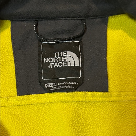 The North Face Men's Dark Brown Vest with Yellow Accents - Picture 2 of 4